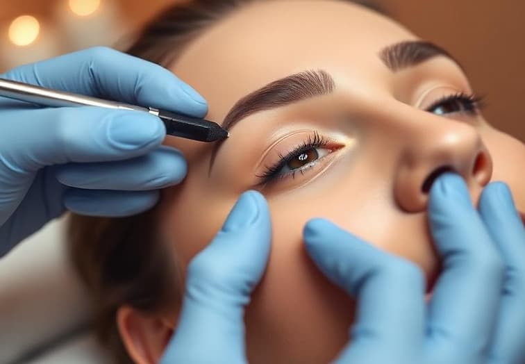 Dermopigmentation maquillage permanent sourcils et lèvres